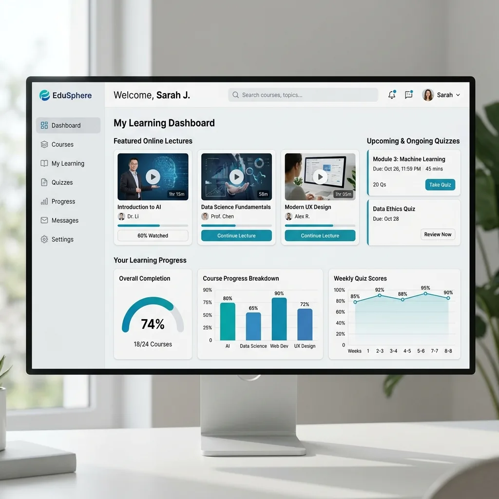 EduTech Custom Learning System