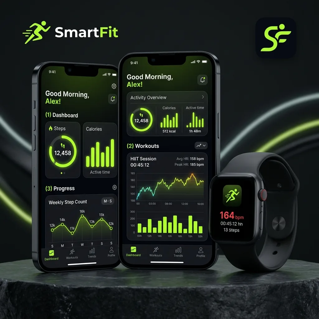 SmartFit Branding & UI/UX